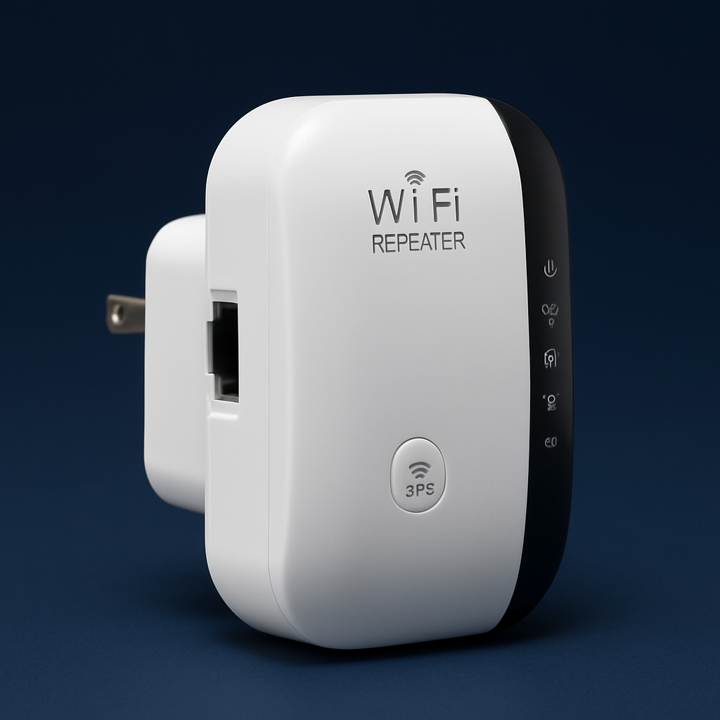 WiFi Range Extender 300Mbps - studio photo angle 3