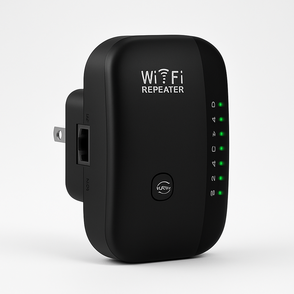 WiFi Range Extender 300Mbps - black color variant