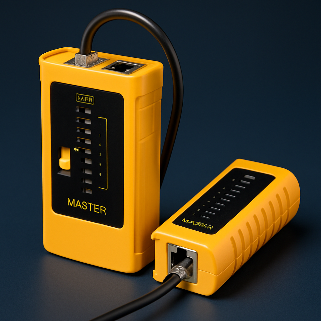 M469D LAN Cable Tester - studio photo angle 3