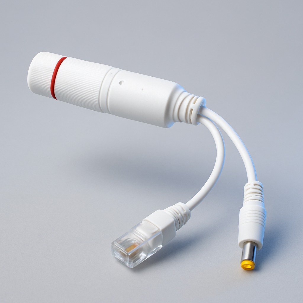 48V to 12V POE Splitter - studio photo angle 4